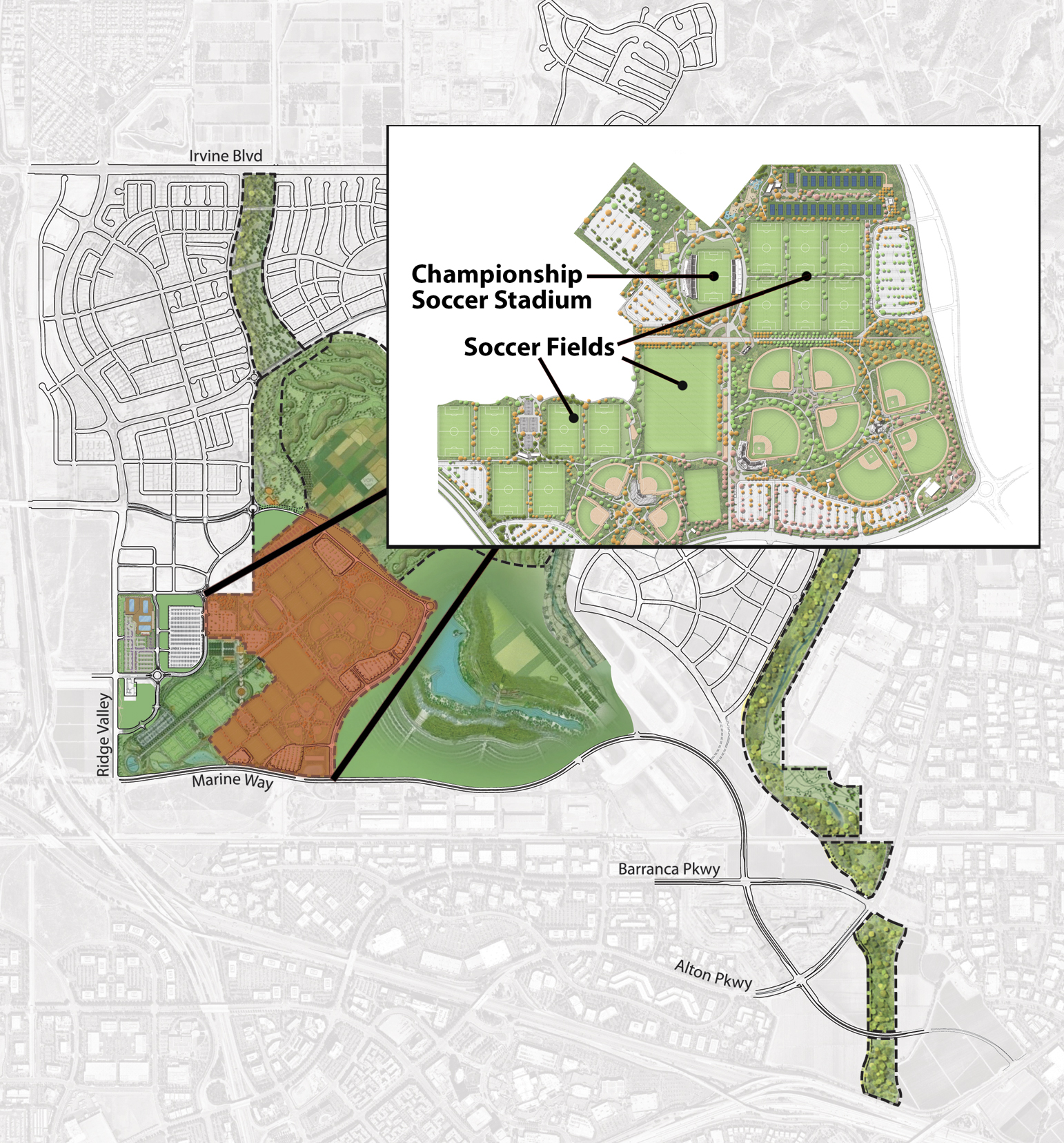 soccer field maps