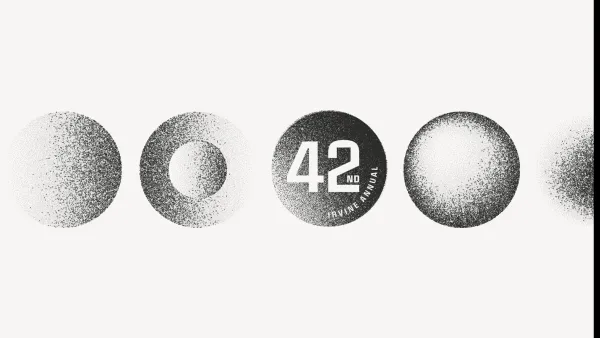 Graphic: Pagination dots, circle with '42' highlighted.