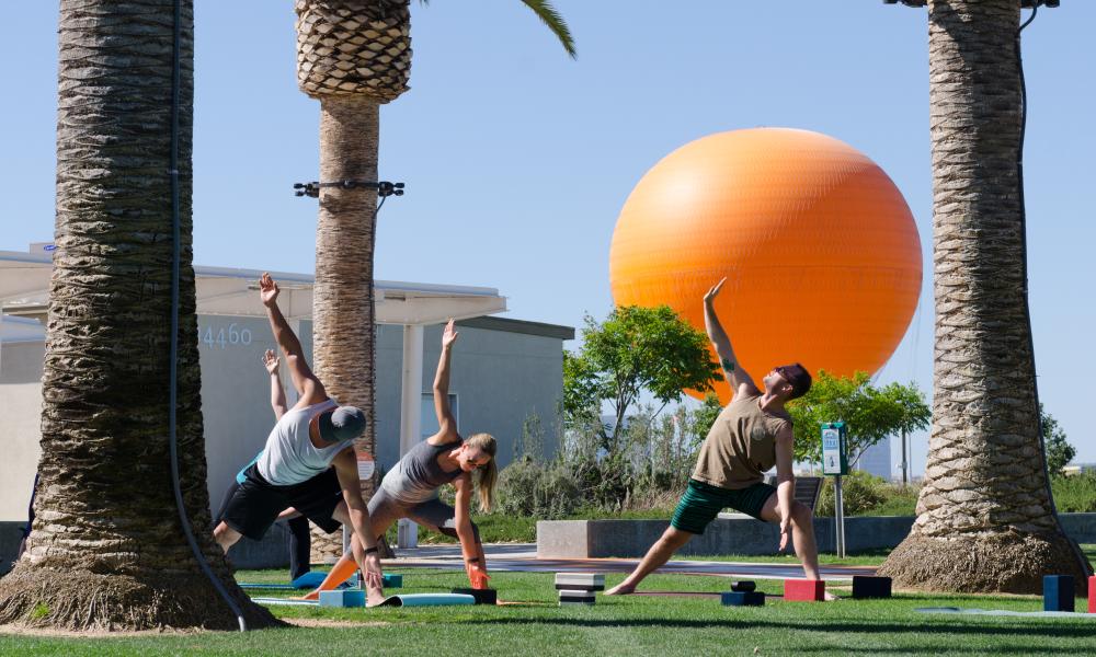 Farmers Market Yoga