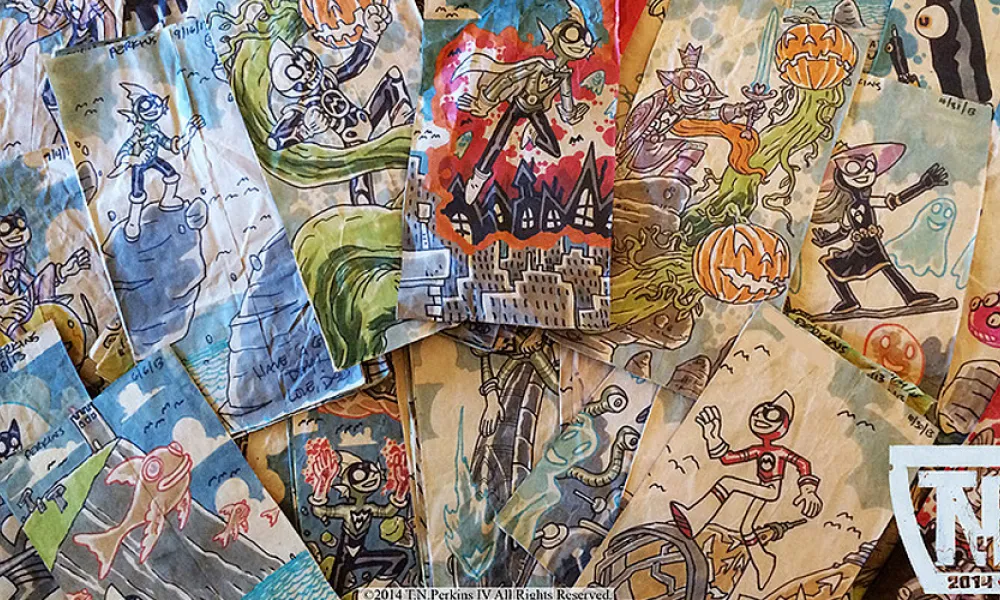 Imagination Celebration: Drawing Cartoons with Thomas N. Perkins IV
