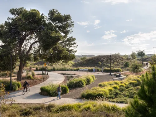 walking and biking trails
